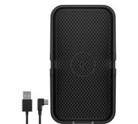 Goobay Caricatore Smartphone Qi Wireless da Auto 15W Silicone Nero
