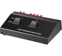 GOOBAY 60928 - Scatola di commutazione per casse acustiche, a 2 ingressi