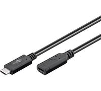 GOOBAY 61038 - Cavo USB 3.1, da connettore C a presa C, 60 W, 1 m.