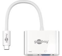 Goobay 62107 Docking Station Wired USB 3.2 Gen 1 (3.1 Gen 1) Type-C Bianco - Nouvo