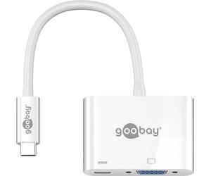 Goobay 62107 Docking Station Wired USB 3.2 Gen 1 (3.1 Gen 1) Type-C Bianco - Nouvo