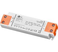 goobay 62120 Trasformatore LED 24V dimmerabile/Trasformatore da 230V a 24V / Trasformatore DC per LED fino a 30 W di carico totale/Driver LED 24v dimmerabile con protezione da sovratensione