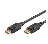 goobay 64857 - Cavo DisplayPort 2.1, risoluzione 8K a 60 Hz, cavo di collegamento per PC da gioco, PS5, schermato, 1 m