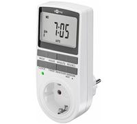 goobay 64900 Timer digitale 10 programmi giornalieri/modalità casuale antieffrazione/programmabile/3680 W a 230 V (AC) e 16 A