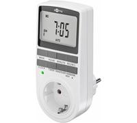 goobay 64900 Timer digitale 10 programmi giornalieri/modalità casuale antieffrazione/programmabile/3680 W a 230 V (AC) e 16 A