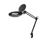 goobay 64989 - Lente d'ingrandimento a LED, in plastica, 8 W, temperatura di colore 6500 K, flusso luminoso 650 lm/tensione di funzionamento 230 V (AC)/nero