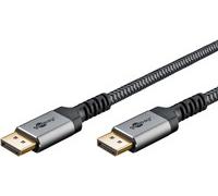 Goobay 65271 5 m DisplayPort HDMI Maschio Maschio Grigio Cavo da DisplayPort a