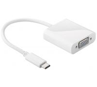 GOOBAY 66260 - Adattatore VGA, da connettore USB C a presa VGA