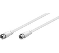 Goobay 66622 Cavo antenna SAT (classe A >85 dB) schermatura doppia - Spina F > Spina F (schermatura completa 100 %)