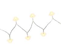 goobay 66737 - Ghirlanda luminosa a 10 LED a batteria - piacevole decorazione luminosa per interni