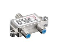Goobay 67054 Miscelatore SAT/UHF/VHF SAT Sluice gate Sat/Terrestre per l'unione dei segnali satellitari e terrestri all'impianto TV, schermatura 100 dB (adatto al digitale)