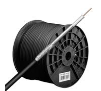 GOOBAY 67103 - Cavo coassiale, Ø 6,8 mm, 100 dB, 100 m, per esterni