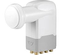 Goobay 67273 Illuminatore Octo SAT LNB, Grigio, Bianco