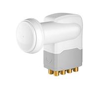 Goobay 67273 Illuminatore Octo SAT LNB, Grigio, Bianco