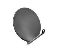Goobay 67333 Parabola Satellitare in Alluminio da 80 cm, Antracite