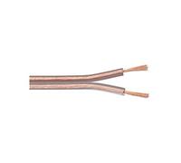 Goobay 67723 Cavo Altoparlanti Trasparente CCA, 10m Lunghezza del Cavo