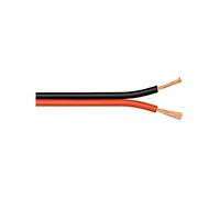 Goobay 67732 Cavo Altoparlanti Rosso/Nero CCA, 10m Lunghezza del Cavo