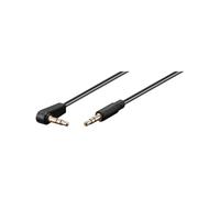 Goobay 67783 cavo audio 1 m 3.5mm Nero