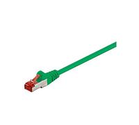 Goobay 68288 CAT 6 Cavo Patch, Rete S/FTP (PiMF), Verde, 0.5m Length