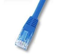 goobay 68335 CAT 5e Cavo di Collegamento, U/UTP, Blu, 0,5m Lunghezza del Cavo