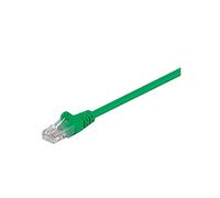 goobay 68338 CAT 5e Cavo di collegamento, U/UTP, Verde, 0,5 m Lunghezza del cavo