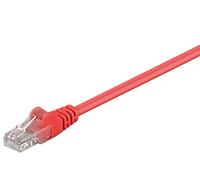 Goobay 68421 CAT 6 - Cavo di collegamento, U/UTP, 5 m, colore: Rosso