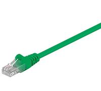 goobay 68440 CAT 6 - Cavo di collegamento UTP, 1 m, colore: Verde