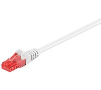 Goobay 68638 CAT 6 Cavo Patch, Rete U/UTP, Bianco, 7.5m Length