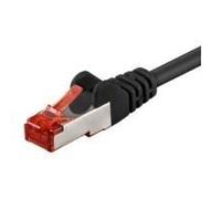 Goobay 68696 cavo di rete Nero 2 m Cat6 S/FTP [S-STP] (Goobay netv?rkskabel - 2 m - sort) NEW