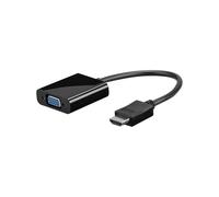 Goobay 68793 HDMI/VGA Adapter, Nickel Plated, Female, Type A black