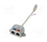 Goobay 68908 Splitter Cavi, Doppler di Rete, Adattatore CAT a Y, Grigio