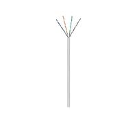Goobay 68941 CAT 5e Cavo di Rete Matassa, U/UTP, Grigio, 100m Length