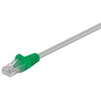 Goobay 69862 CAT 5e Crossover-cavo patch - rete U/UTP grigio verde - CCA