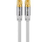 GOOBAY 70600 - Cavo di collegamento antenna (F) (135 dB tipo) 4x schermato, 2,0