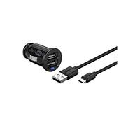 Goobay 71692 - Kit di ricarica per auto Micro USB 2, 1 A