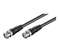 Goobay 72468 BNC cavo di collegamento, 0,25 m NERO