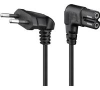 Goobay 73021 cavo elettrico Nero 5 m Spina di alimentazione tipo C CEE7/16 - Nouvo