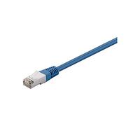 Goobay 73071 CAT 5e Patchcable, F/UTP, Blu, 0.5m Lunghezza