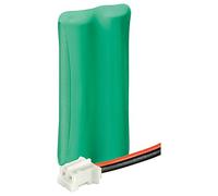 Goobay 73978 2x AAA (Micro)/HR03 650 mAh Batterie Nichel-Metallo Idruro (NiMH), Verde, 2.4 V