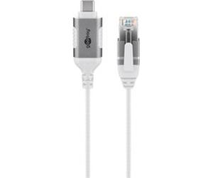 Goobay 74389 Netzwerkadapter Kabel USB 3.1 Typ C Gigabit Ethernet Cavo