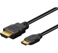 Goobay 74429 cavo HDMI 1 m HDMI Tipo A (Standard) HDMI Tipo C (Mini) Nero - Nouvo