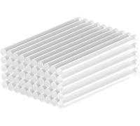 goobay 77851 - Pistola per colla a caldo, 7 x 100 mm, 50 pezzi, per pistole per colla standard, bastoncini per colla a caldo, ad asciugatura rapida, per modellismo, progetti fai da te, trasparenti