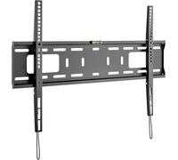 Goobay 78779 - Supporto da parete per TV Pro Fixed (L), 37" a 70" (94 cm - 178 cm), 50 kg, fissaggio semplice e sicuro, Vesa Standard, QLED/LED, nero