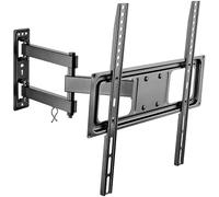 Goobay 78783 - Supporto da parete 55 pollici, allungabile e completamente mobile, per TV e monitor da 32 a 55" fino a 35 kg, max. VESA 400 x 400, colore: Nero