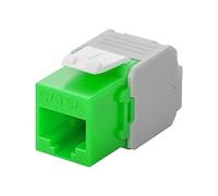 GOOBAY 90687 - Modulo Keystone Cat. 6a UTP, presa RJ45/LSA, verde