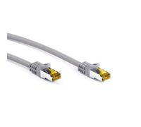 Cavo patch S/FTP CAT6A Goobay da 1 m (PiMF) grigio