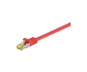 goobay 91625 RJ45 Patch Cable CAT 6A S/FTP (PiMF) with CAT 7 Raw Cable / 500 MHz