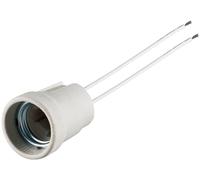 GB 9182 - Portalampada E27, ceramica, bianco