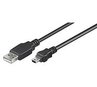 GOOBAY 93229 - Cavo USB 2.0, da connettore A a connettore mini B, 0,3 m.