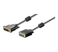 Goobay 93260 - Cavo DVI-I/VGA FullHD, 2 m, colore: Oro